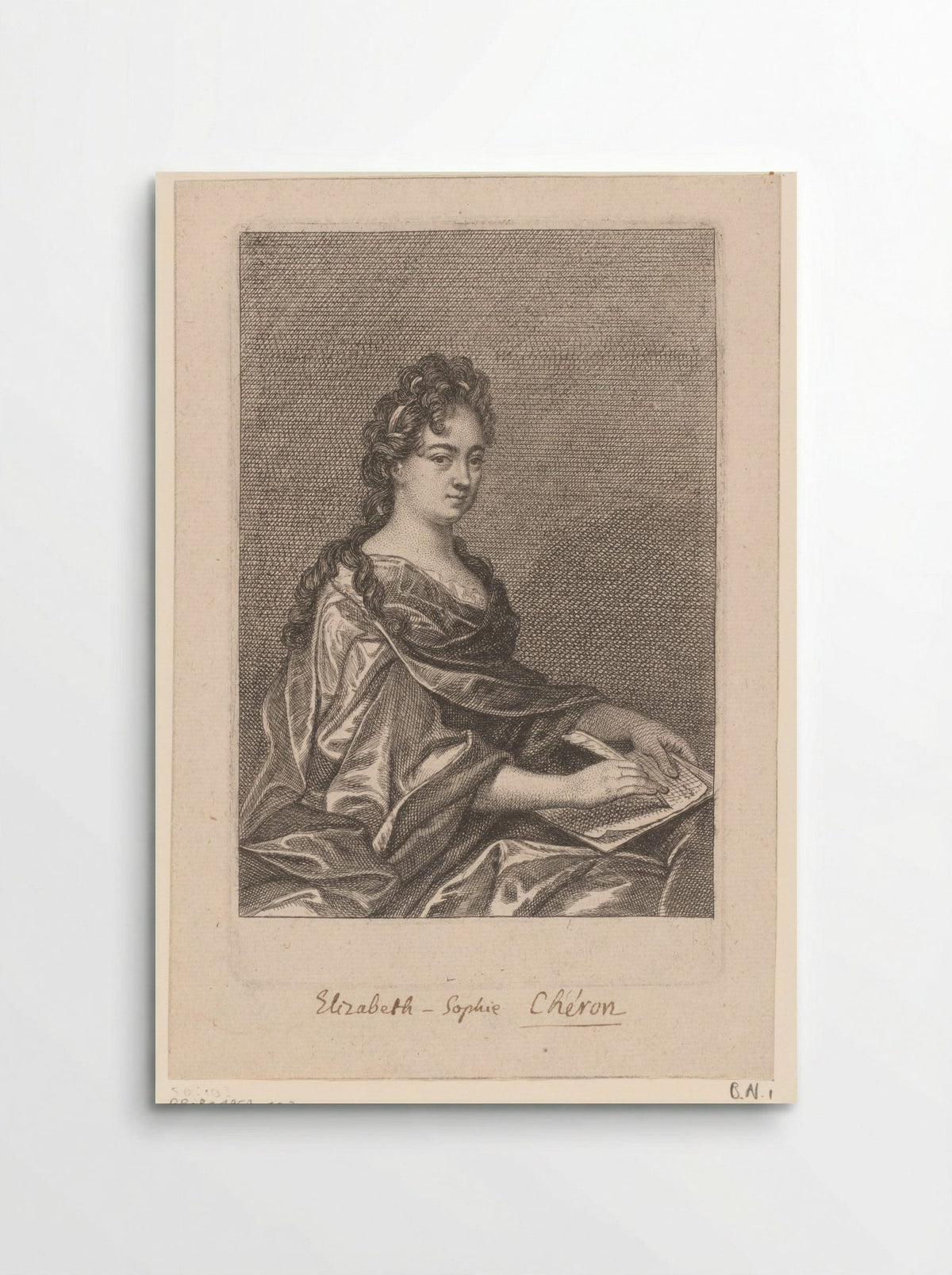 Self-Portrait - Elisabeth Sophie Chéron - Poster