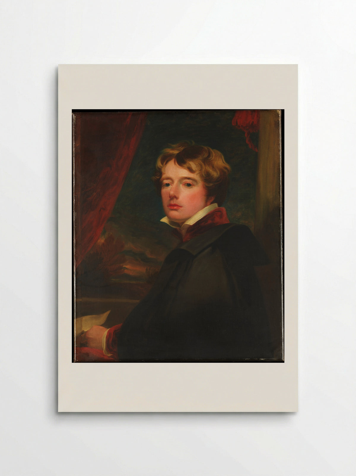 Self-Portrait - George Henry Harlow - Poster