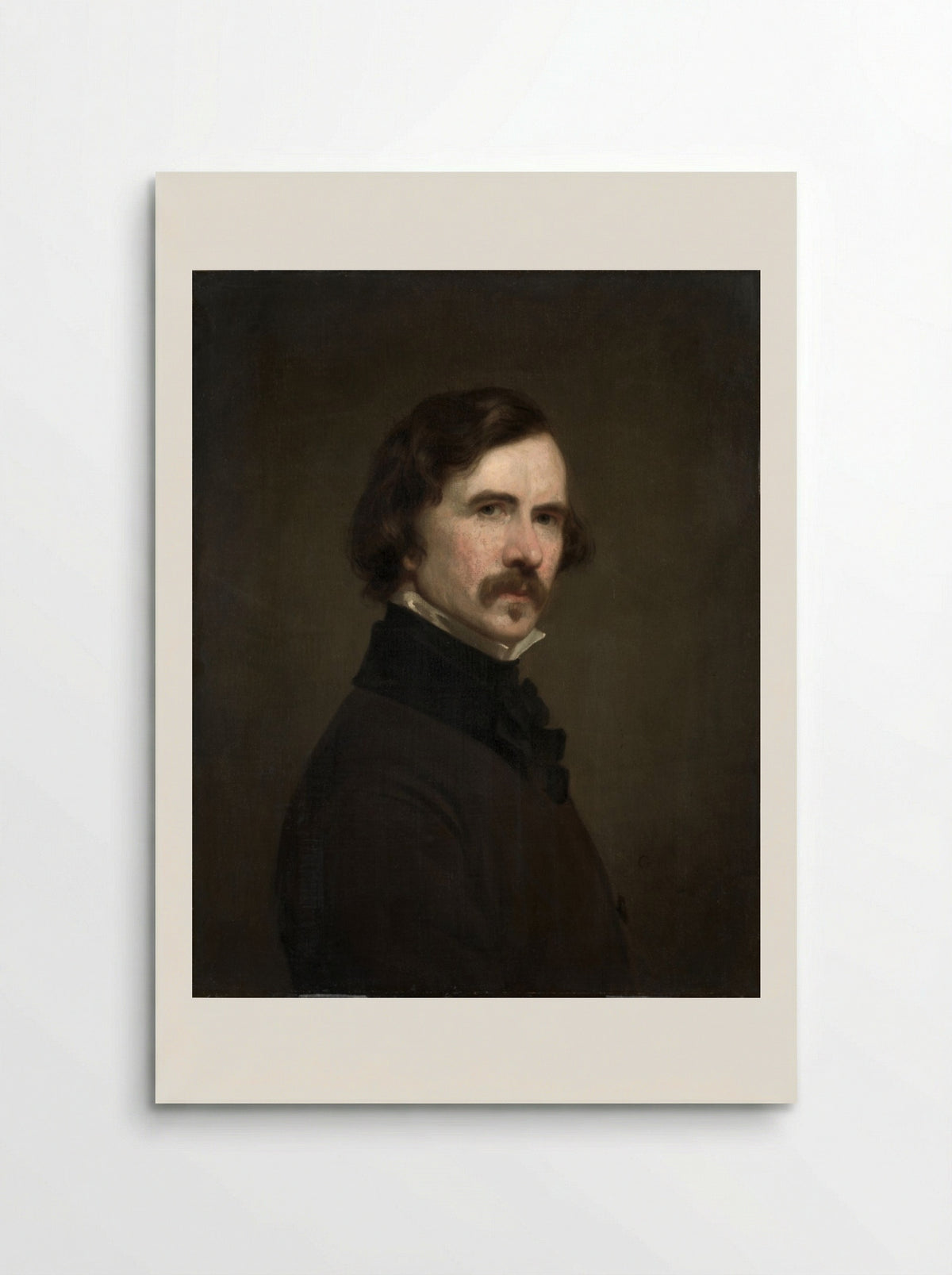 Self-Portrait - George Peter Alexander Healy - Poster