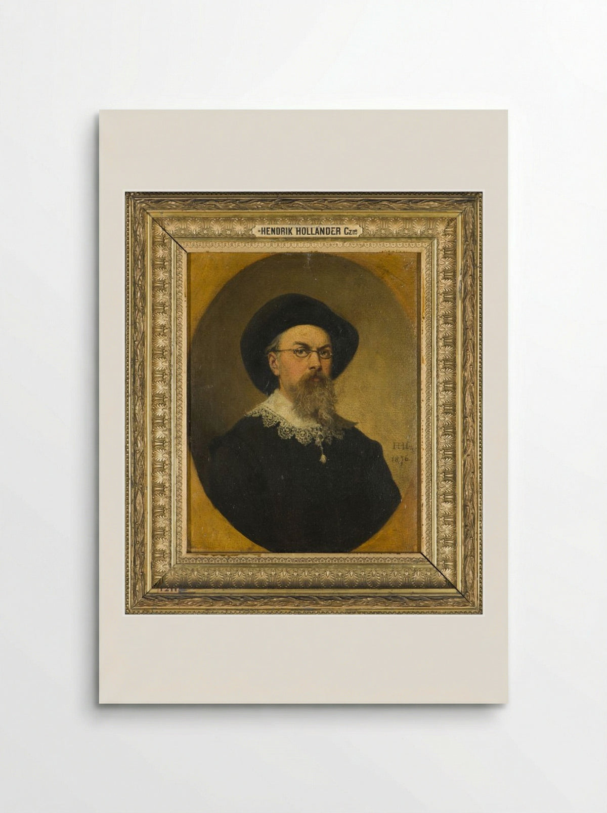 Self-Portrait - Hendrik Hollander Cz. - Poster