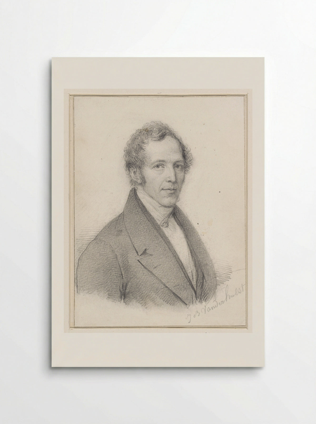 Self-Portrait - Jean-Baptiste Van der Hulst - Poster