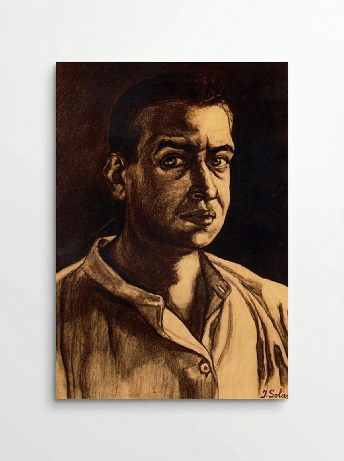 Self-Portrait - José Gutiérrez Solana - Poster
