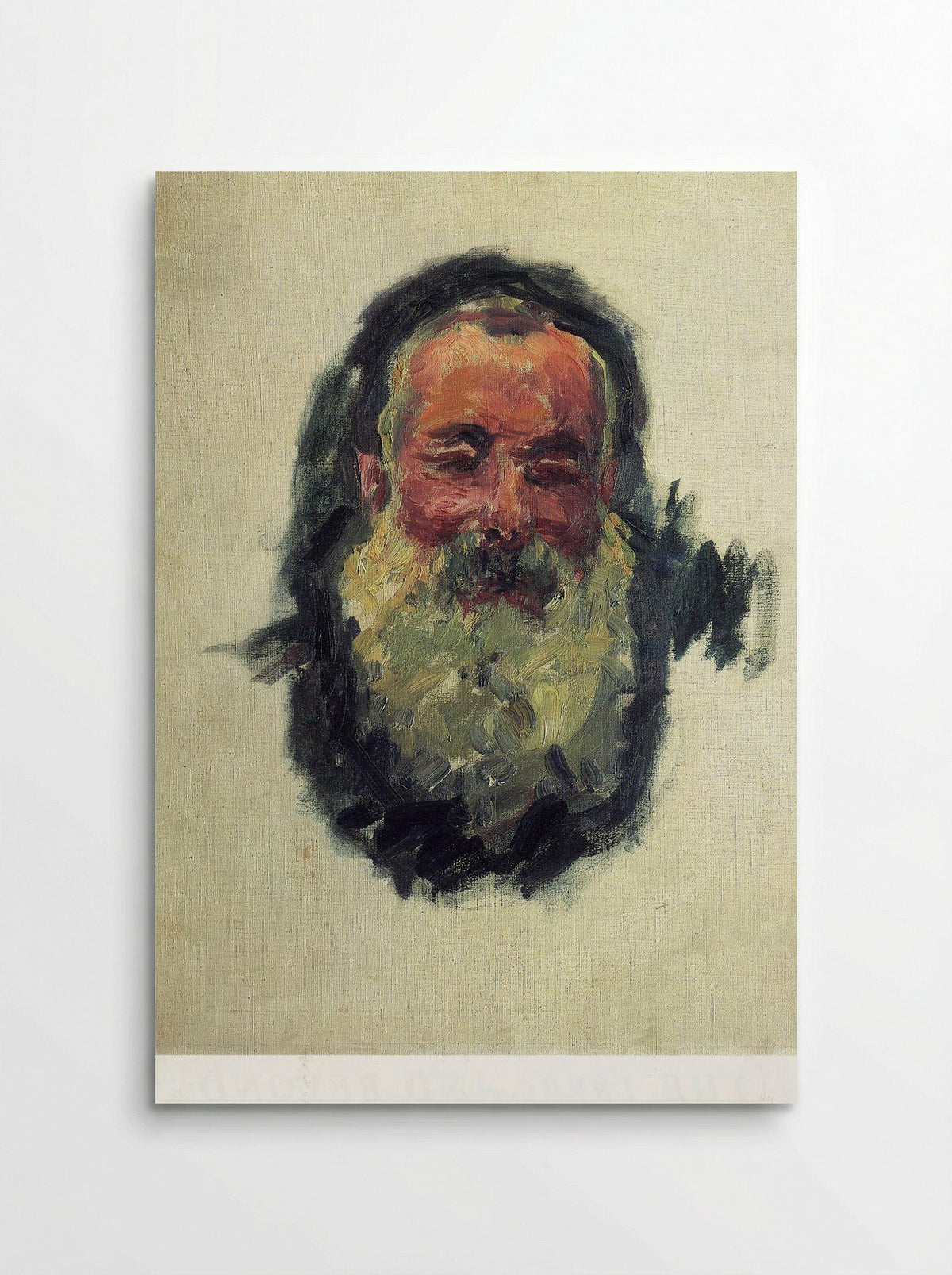 Self-Portrait - Claude Monet - Poster