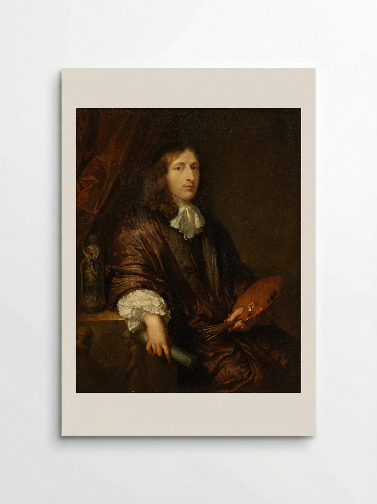 Self-Portrait - Caspar Netscher - Poster