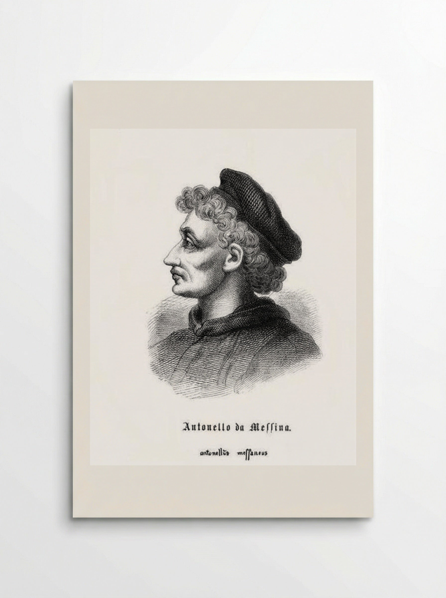 Self-portrait (Antonello da Messina) - Antonello da Messina - Poster