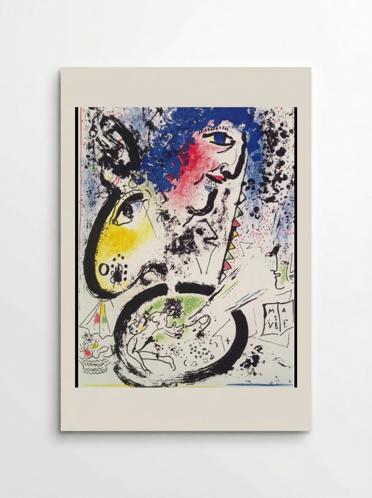 Self-portrait (Ma Vie) - Marc Chagall - Poster