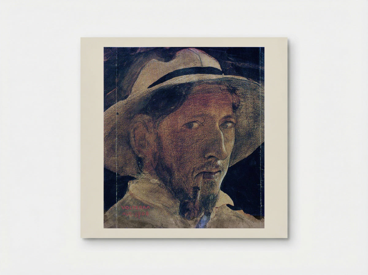 Self-portrait (Volterra) - John Bauer - Poster