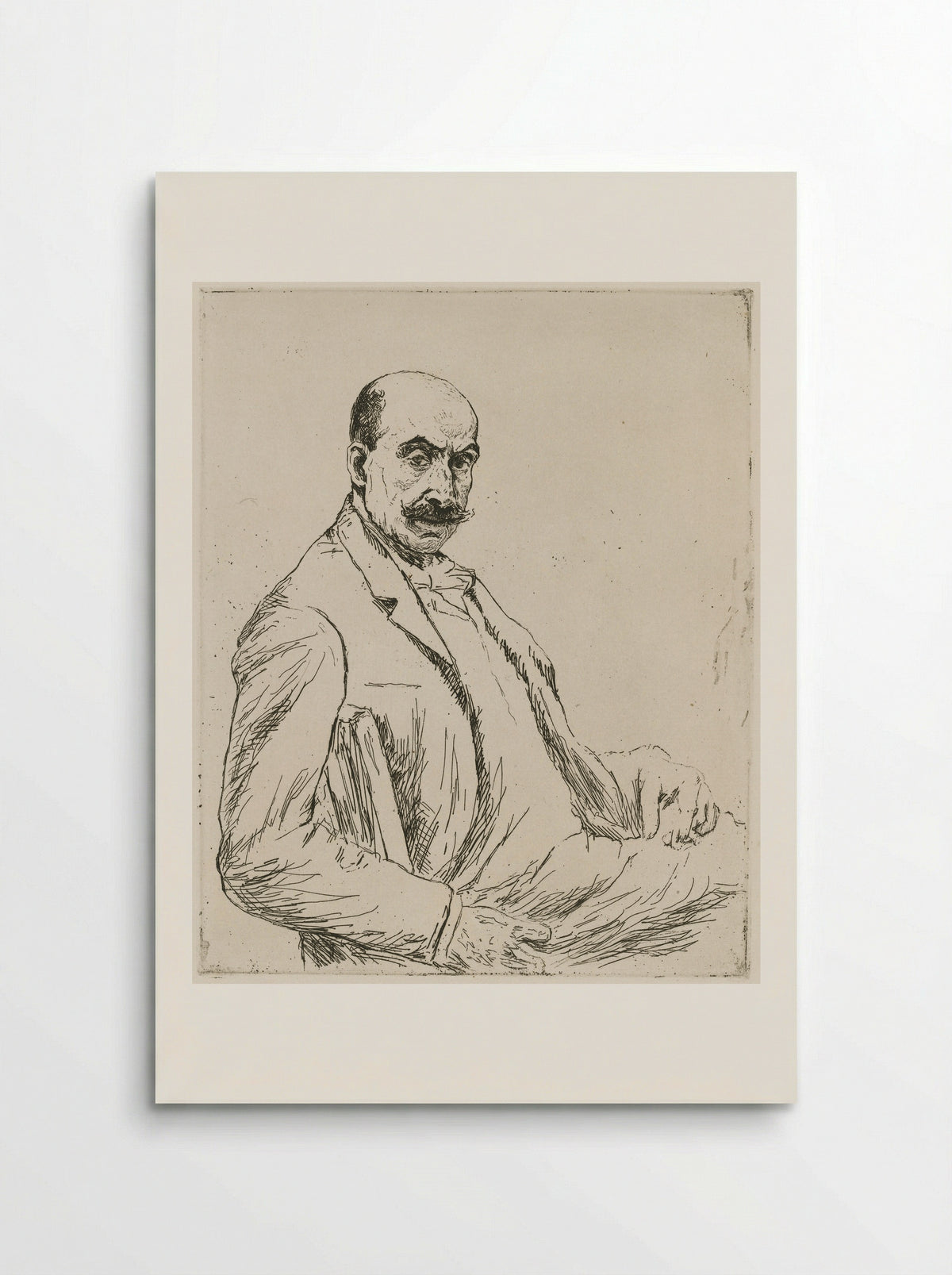Self-portrait at 75 - Max Liebermann - Poster