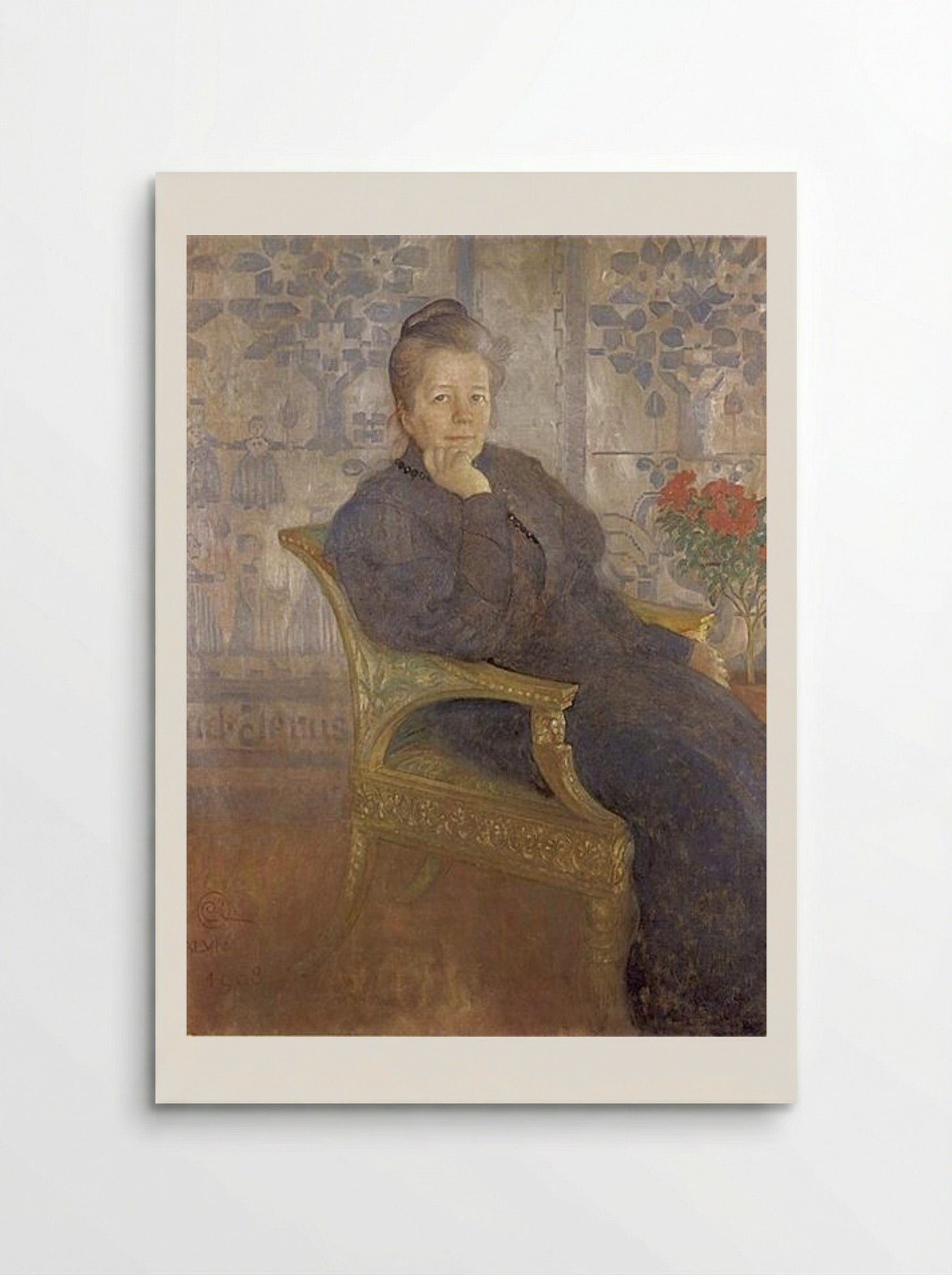 Selma Lagerlöf - Carl Larsson - Poster
