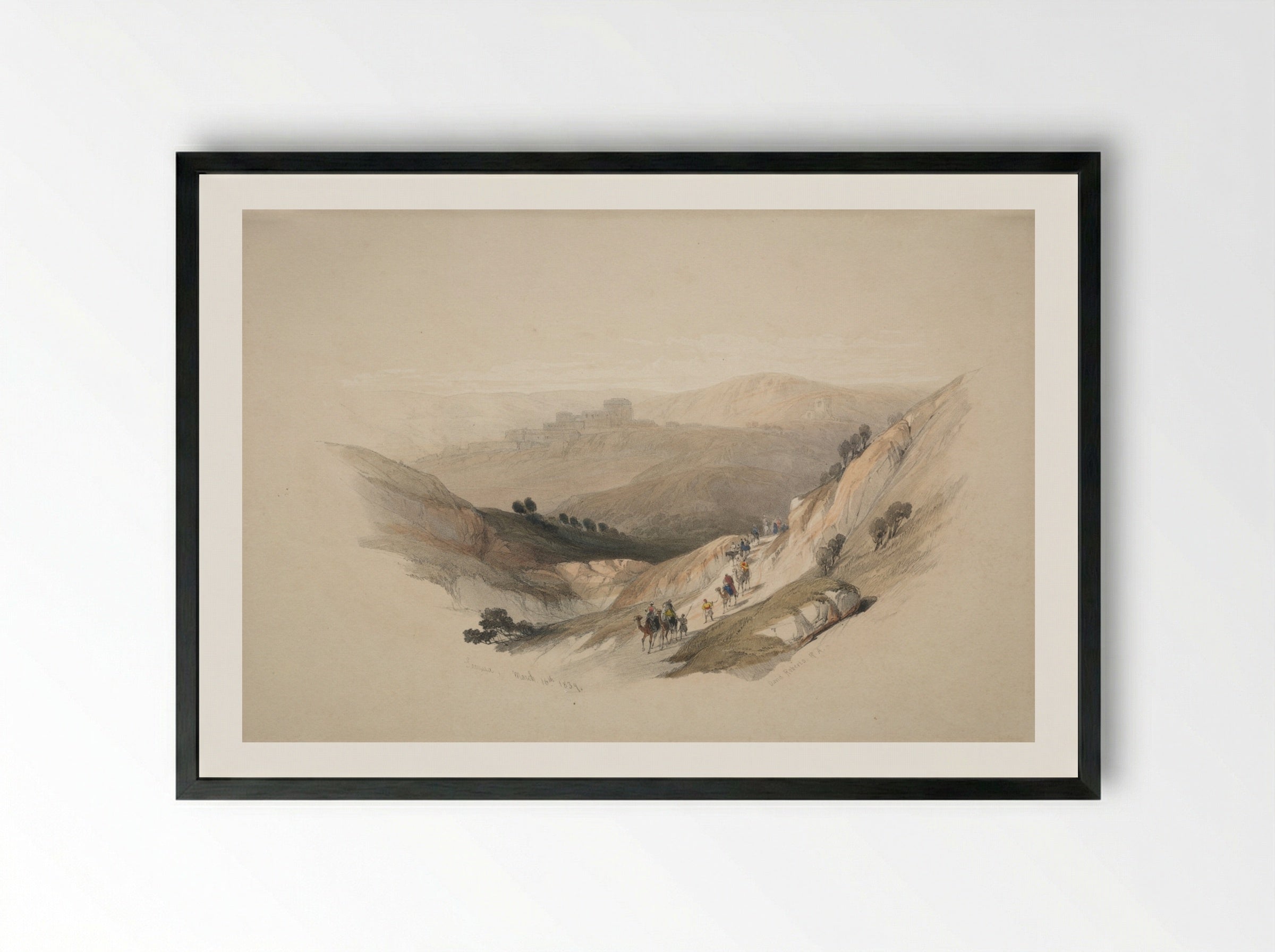 Semua - David Roberts - Framed Print Black