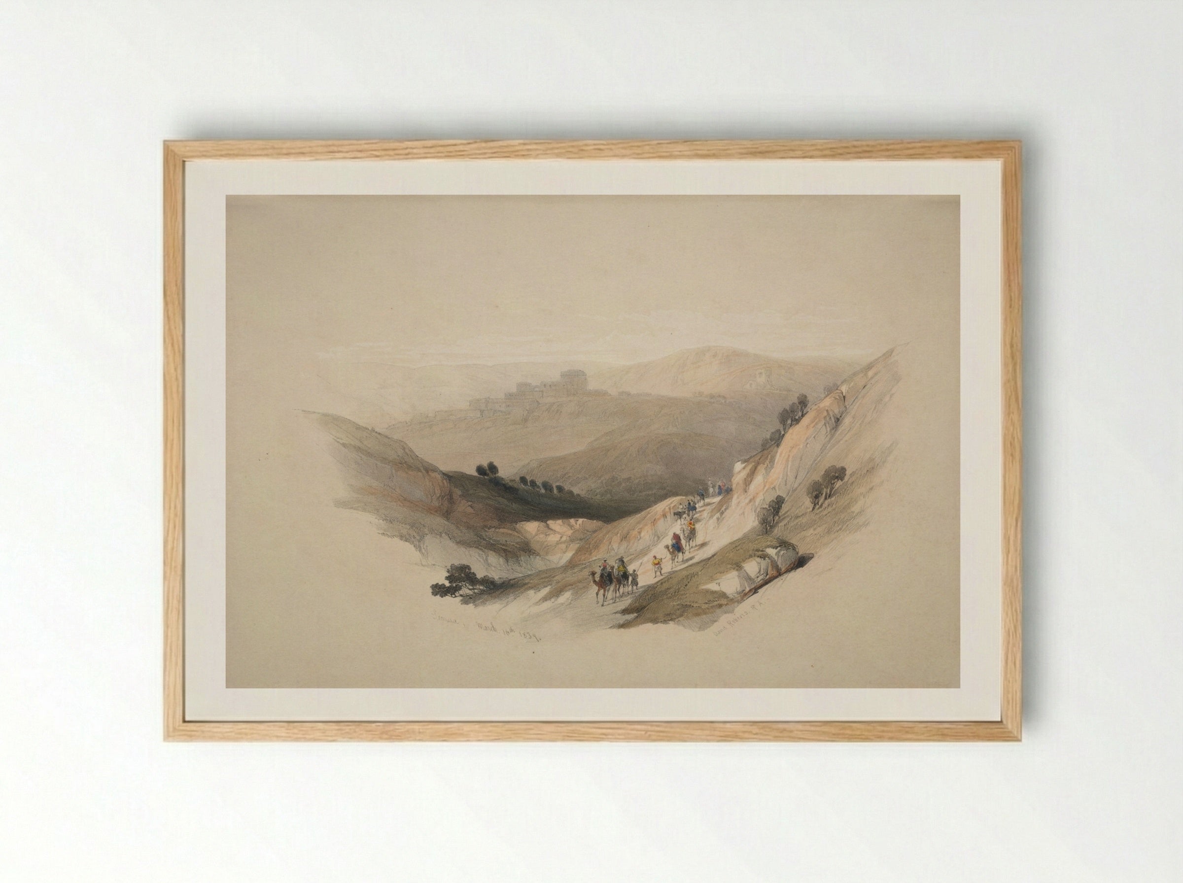 Semua - David Roberts - Framed Print Wood