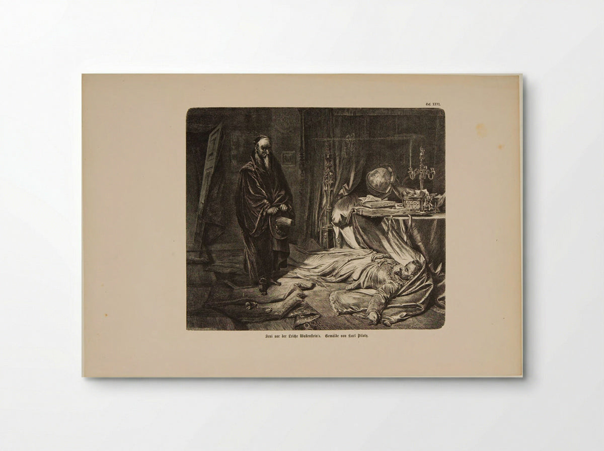 Seni Before the Corpse of Wallenstein - Richard Illner - Poster