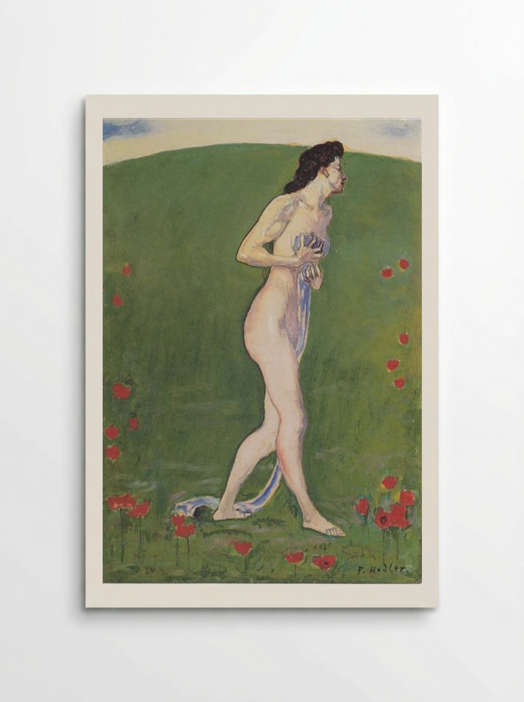 Sensation - Ferdinand Hodler - Poster
