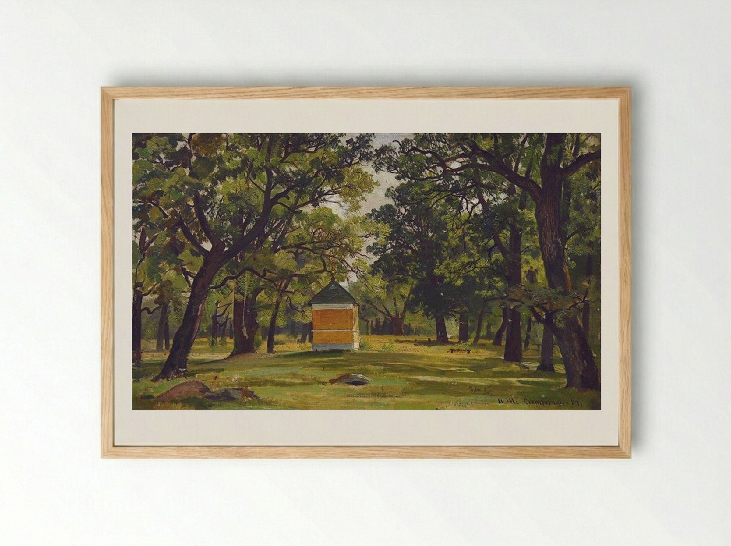 Sestroretsk - Ivan Shishkin - Framed Print Wood