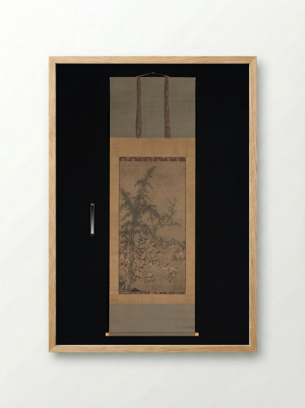 Seven Sages of the Bamboo Grove - Sesson Shūkei - Framed Print Wood