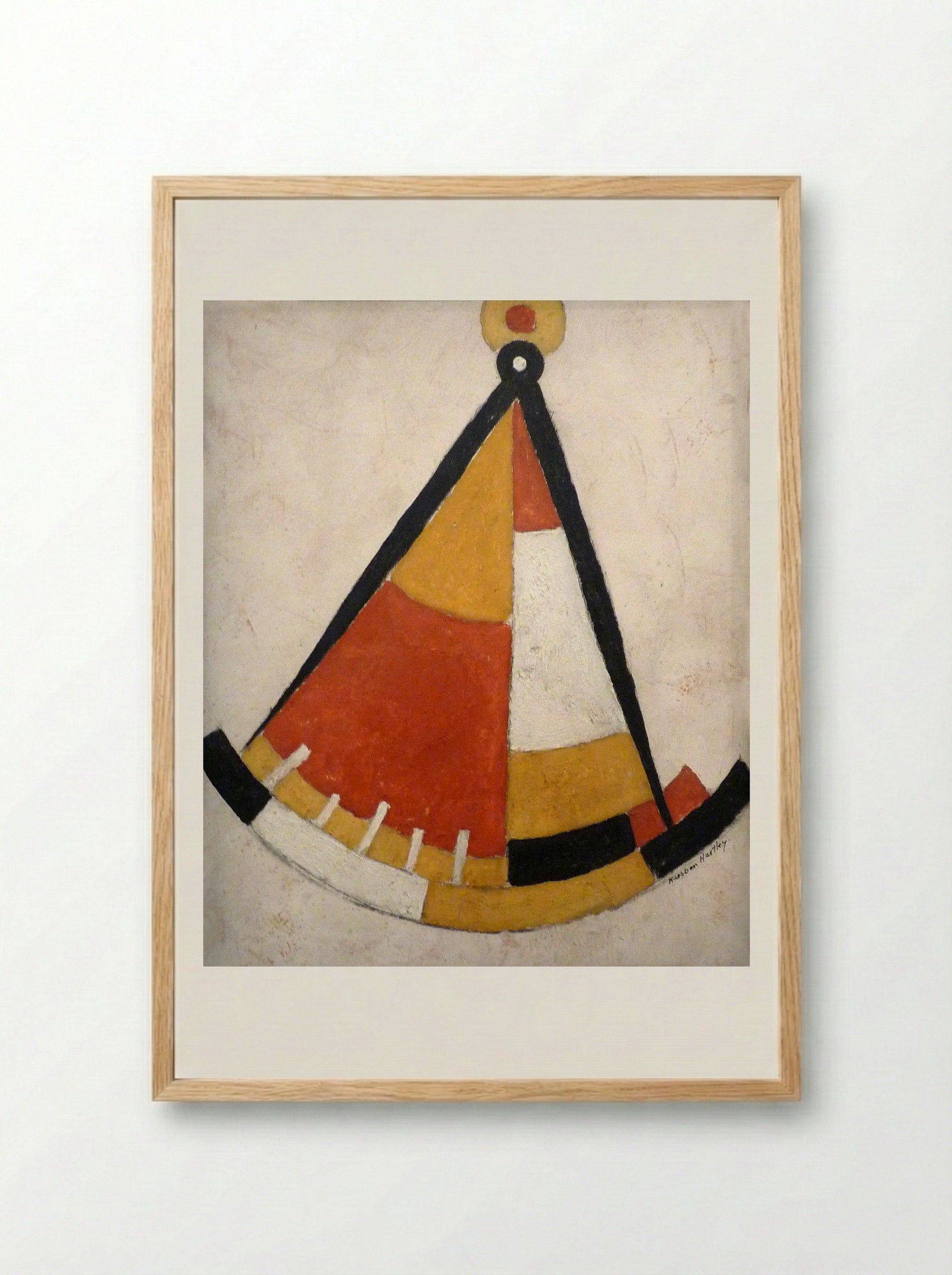 Sextant - Marsden Hartley - Framed Print Wood