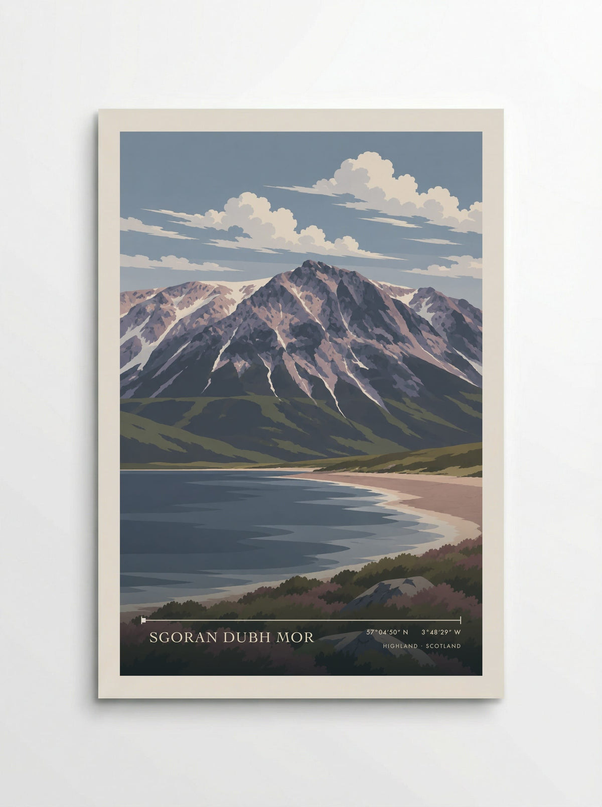 Sgoran Dubh Mor, Highland | Travel Poster - Poster