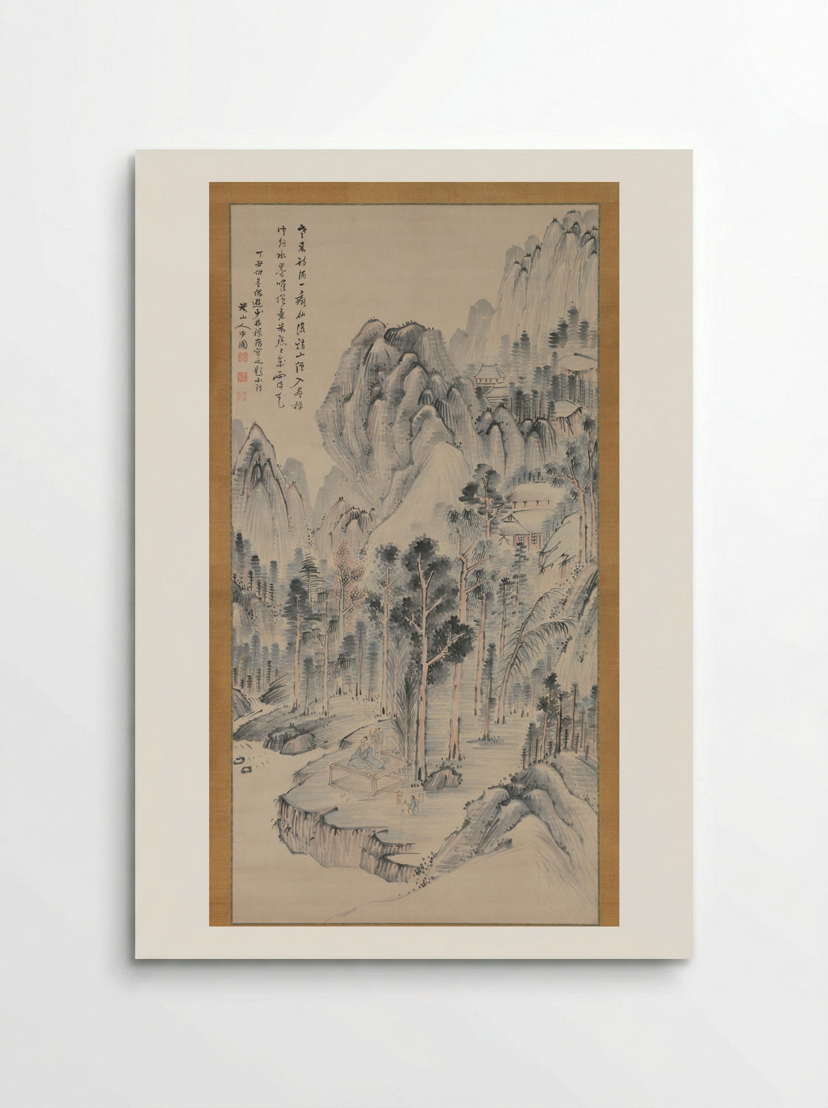 Shōrinji Temple - Okada Beisanjin - Poster
