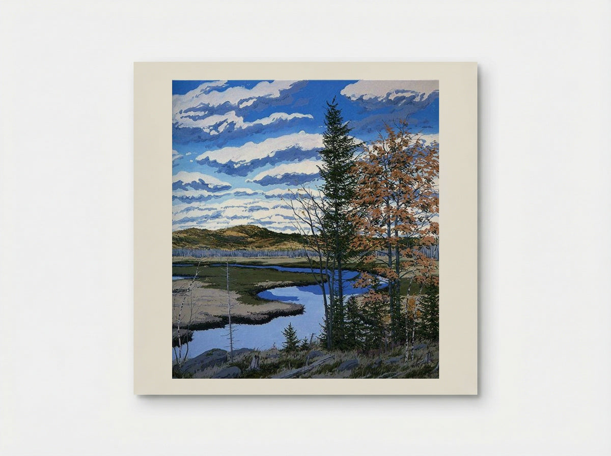 Shadow on Brigg's Meadow - Neil Welliver - Poster