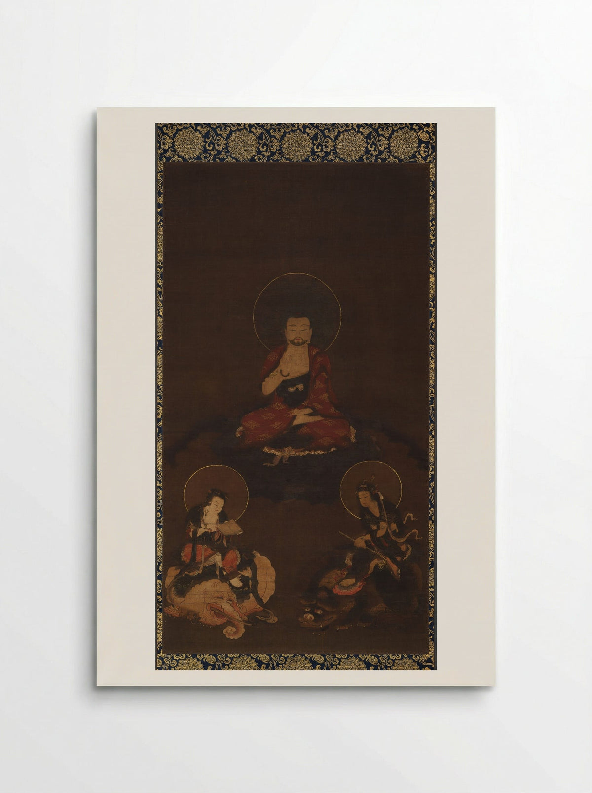 Shaka Nyorai Triad - Unknown Artist - Poster