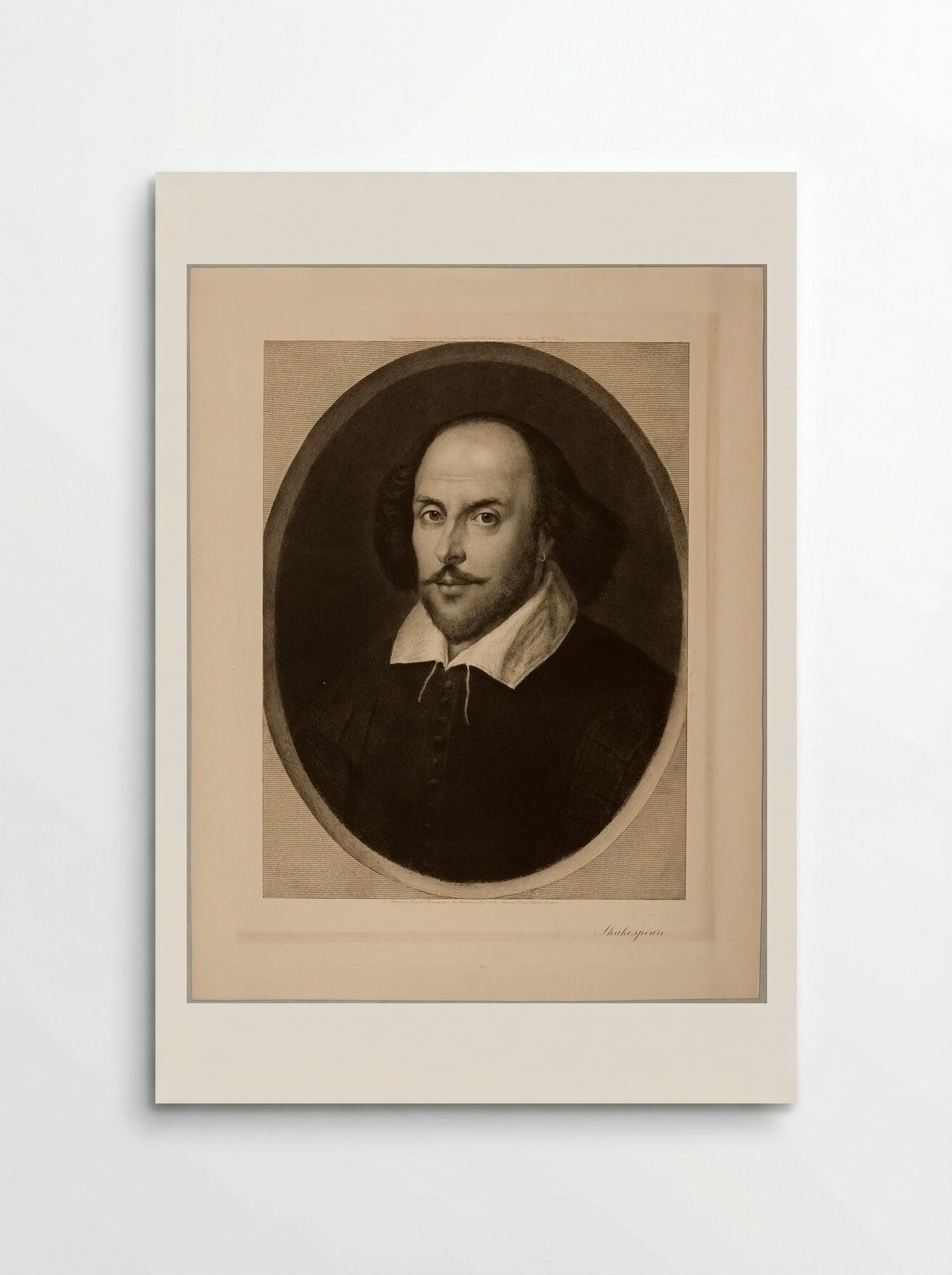 Shakespeare - Léopold Flameng - Poster