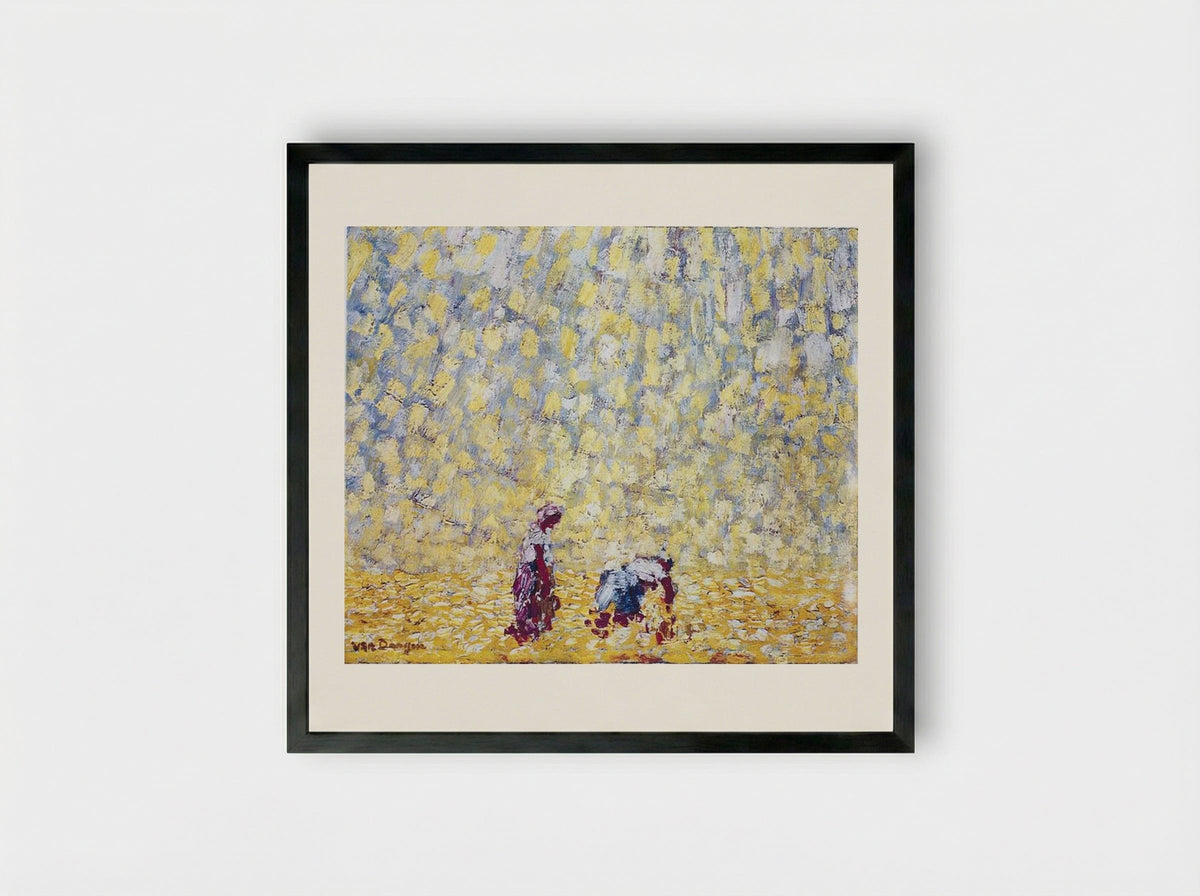 Sheaf binders - Kees van Dongen - Framed Print Black