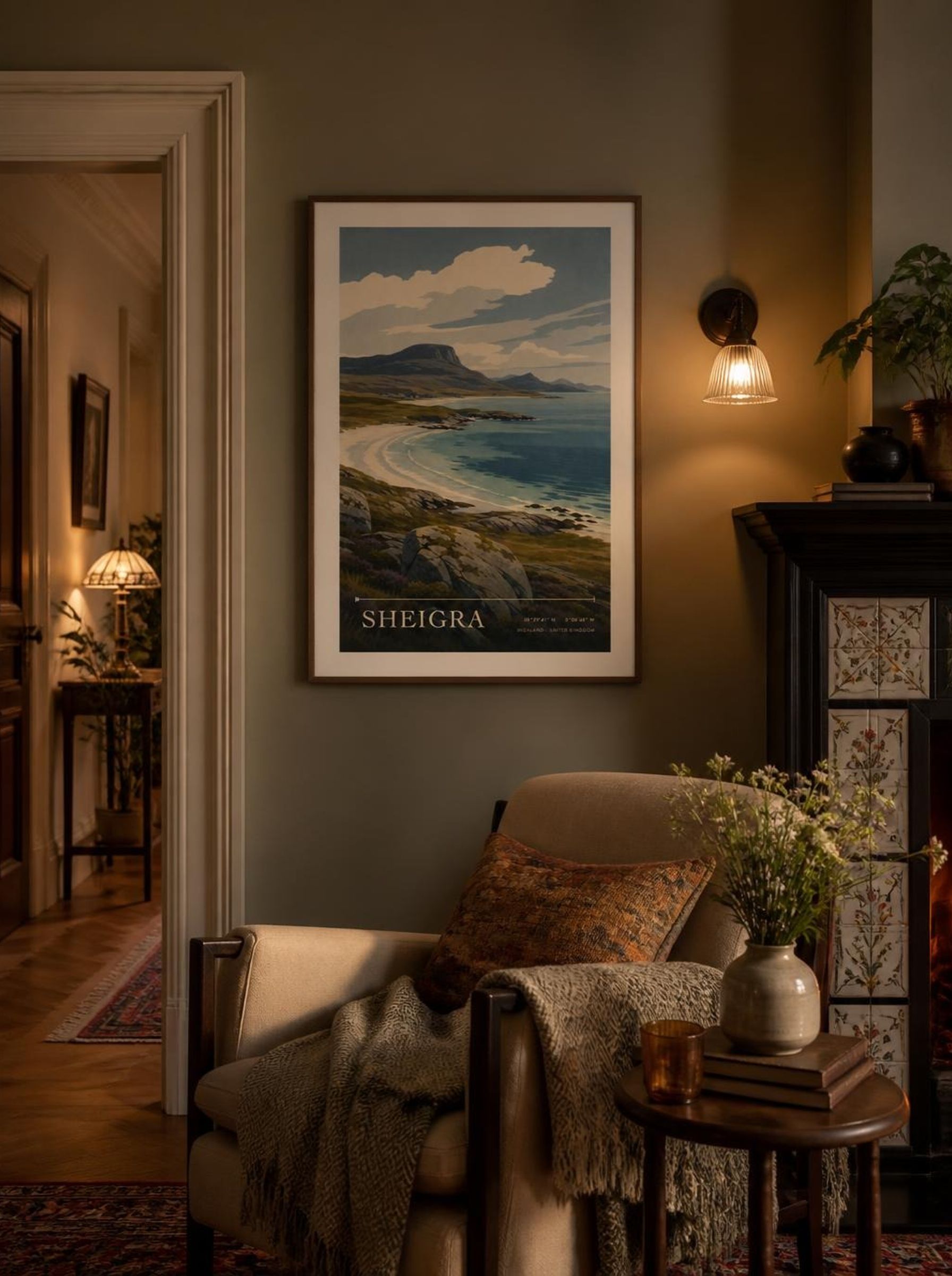Sheigra Highland United Kingdom Travel Poster - Lifestyle