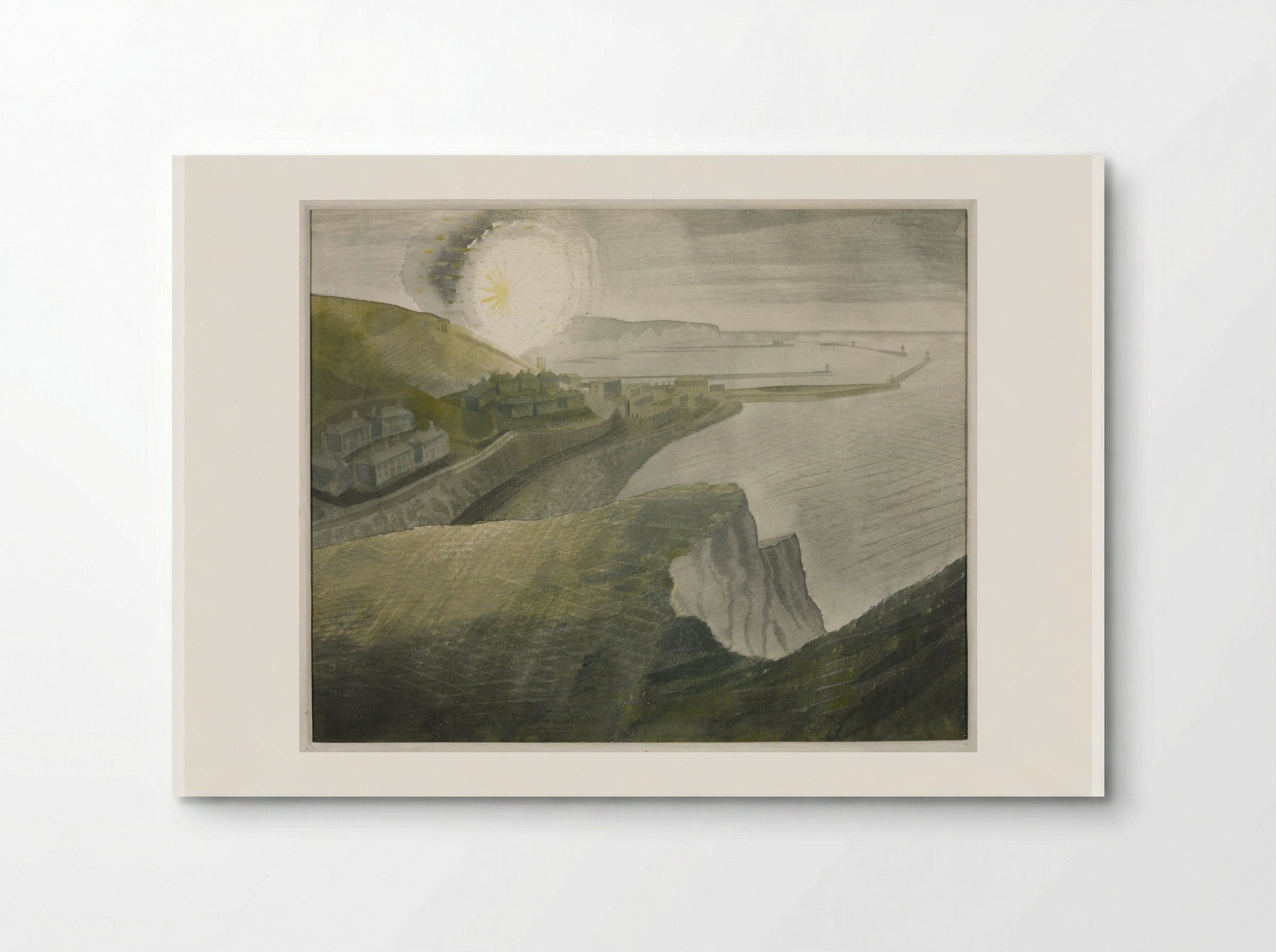 Shelling by Night - Eric Ravilious - Poster
