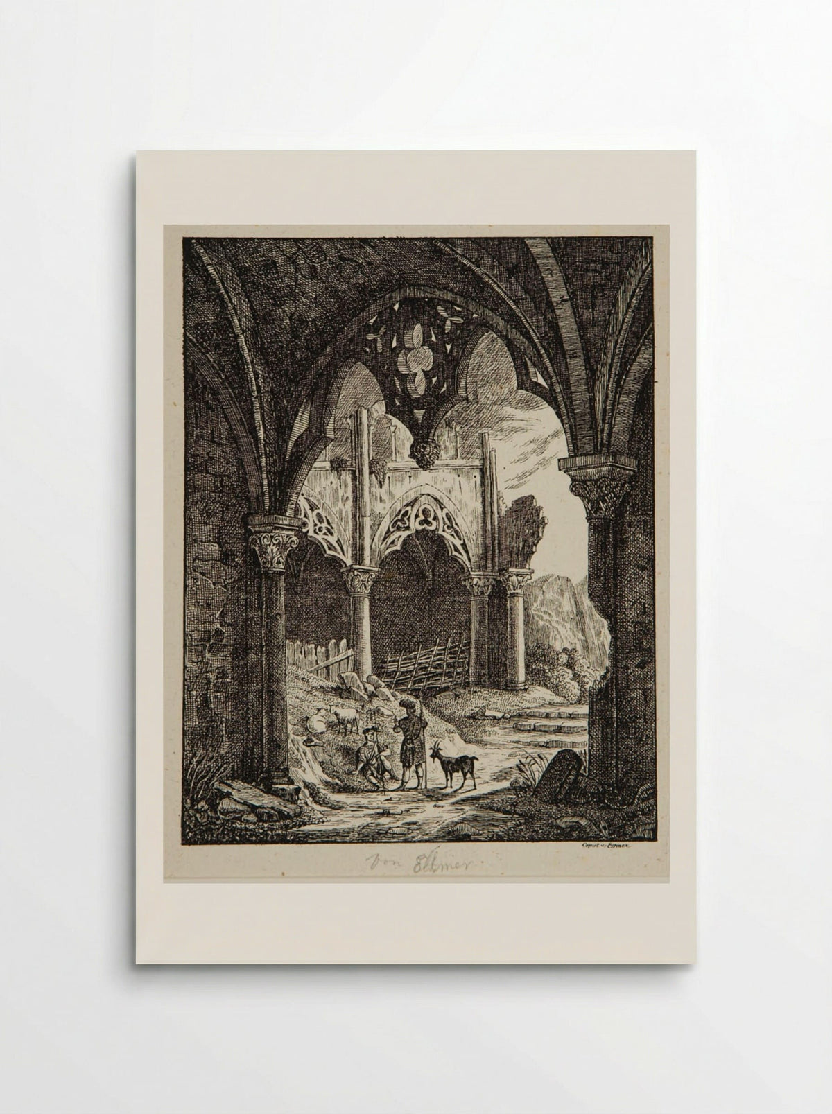 Shepherds Among Ruins - P. Ellmer - Poster