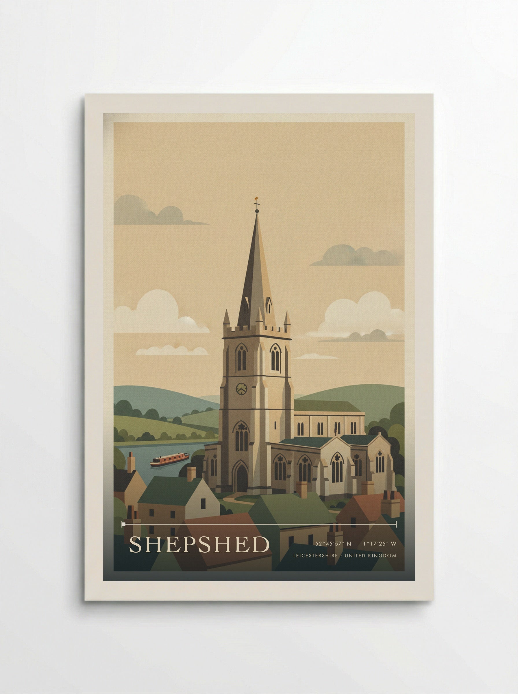 Shepshed Leicestershire United Kingdom Travel Poster - Poster