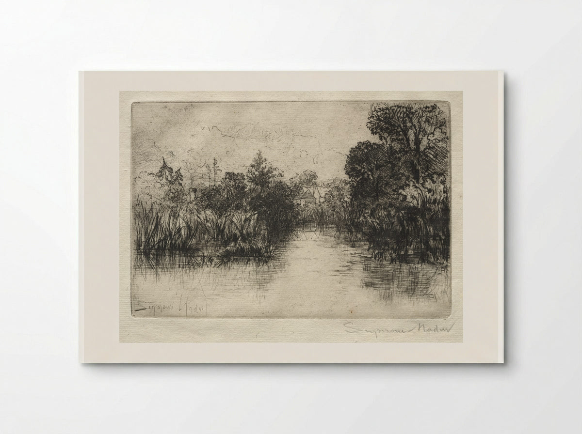 Shere Mill Pond - Francis Seymour Haden - Poster