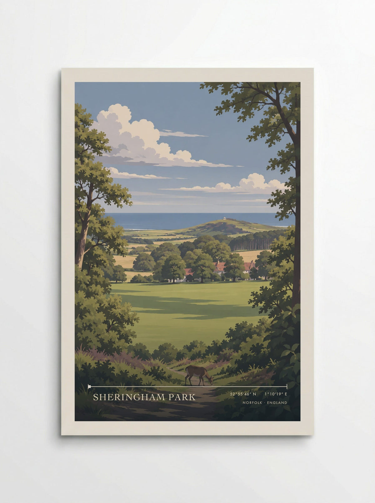Sheringham Park, Norfolk | Travel Poster - Poster