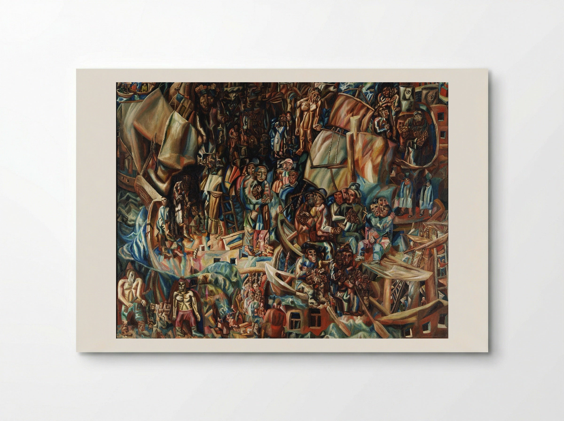 Ships - Pavel Filonov - Poster
