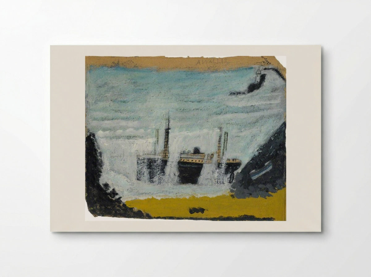 Shipwreck 1, the Wreck of the 'Alba' - Alfred Wallis - Poster