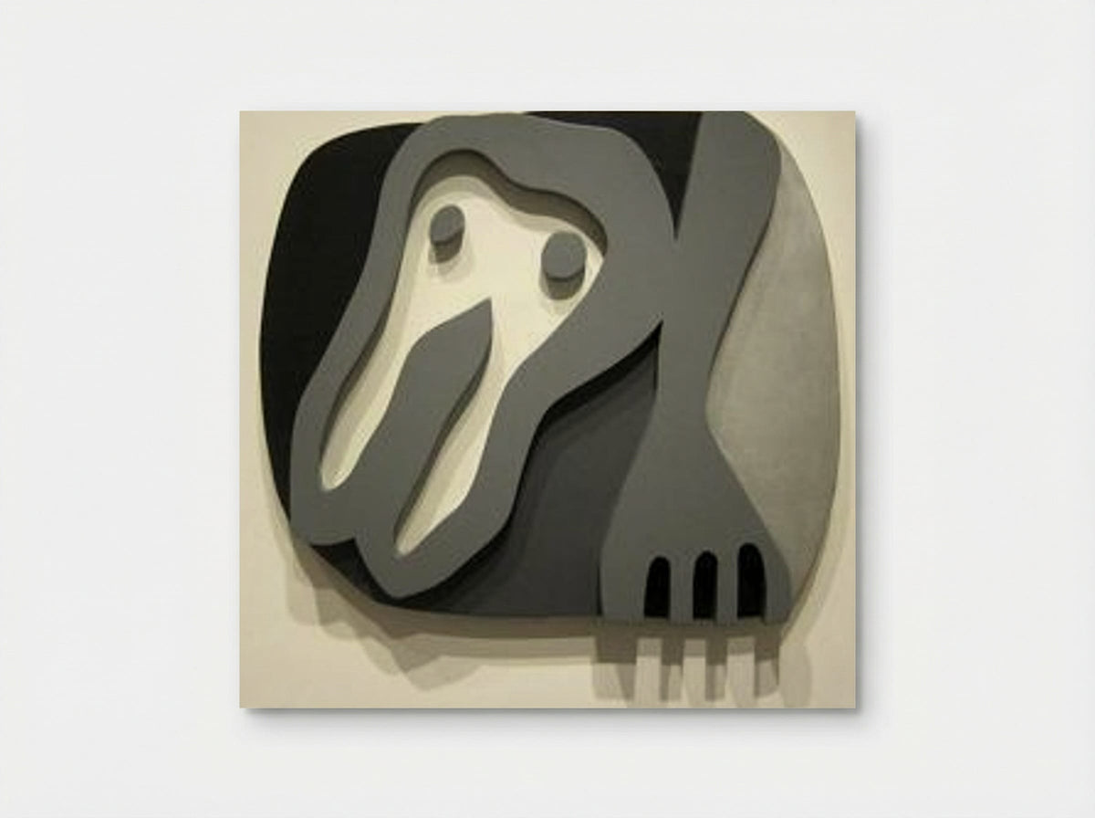 Shirt Front and Fork - Jean Arp - Poster