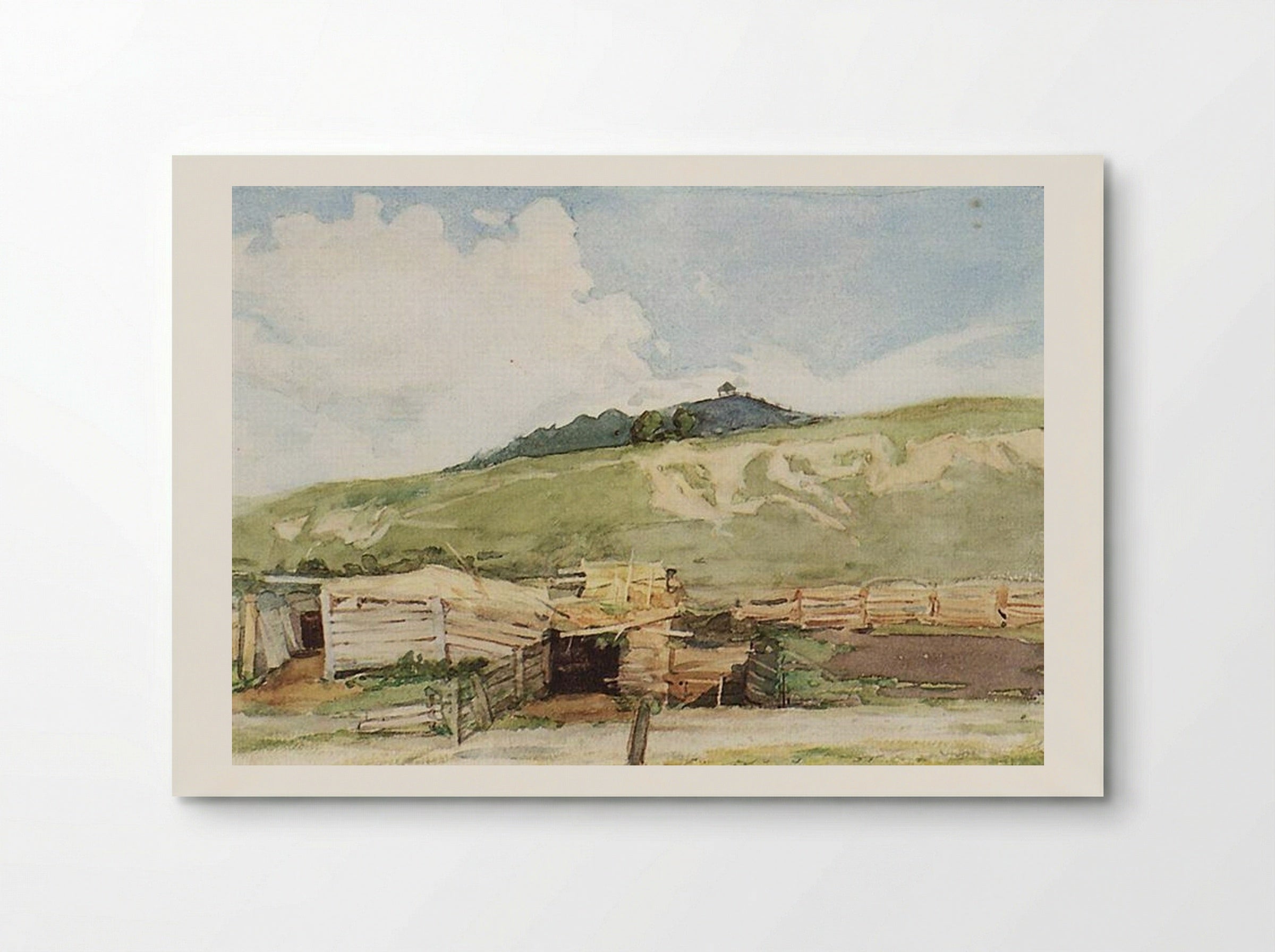 Siberian Landscape: Torgoshyno - Vasily Surikov - Poster