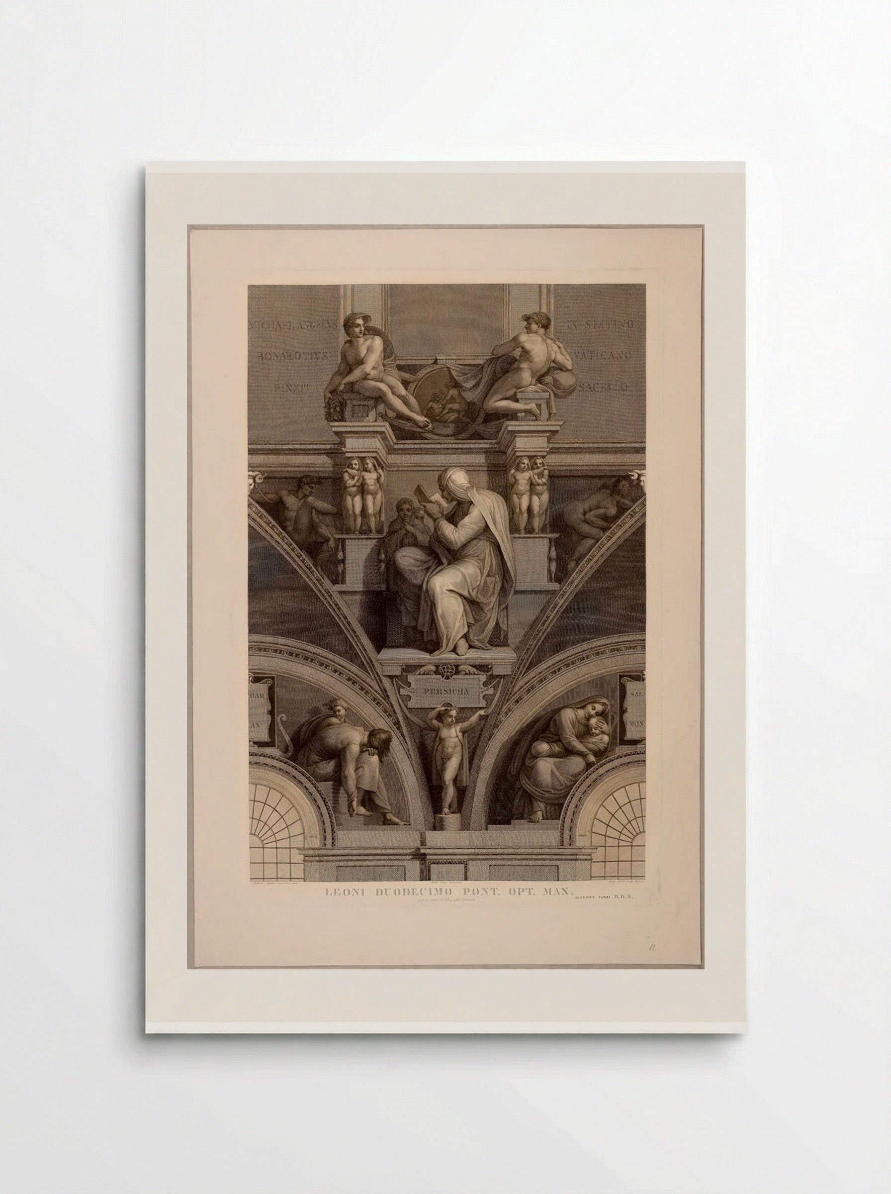 Sibylla Persica - Domenico Cunego - Poster