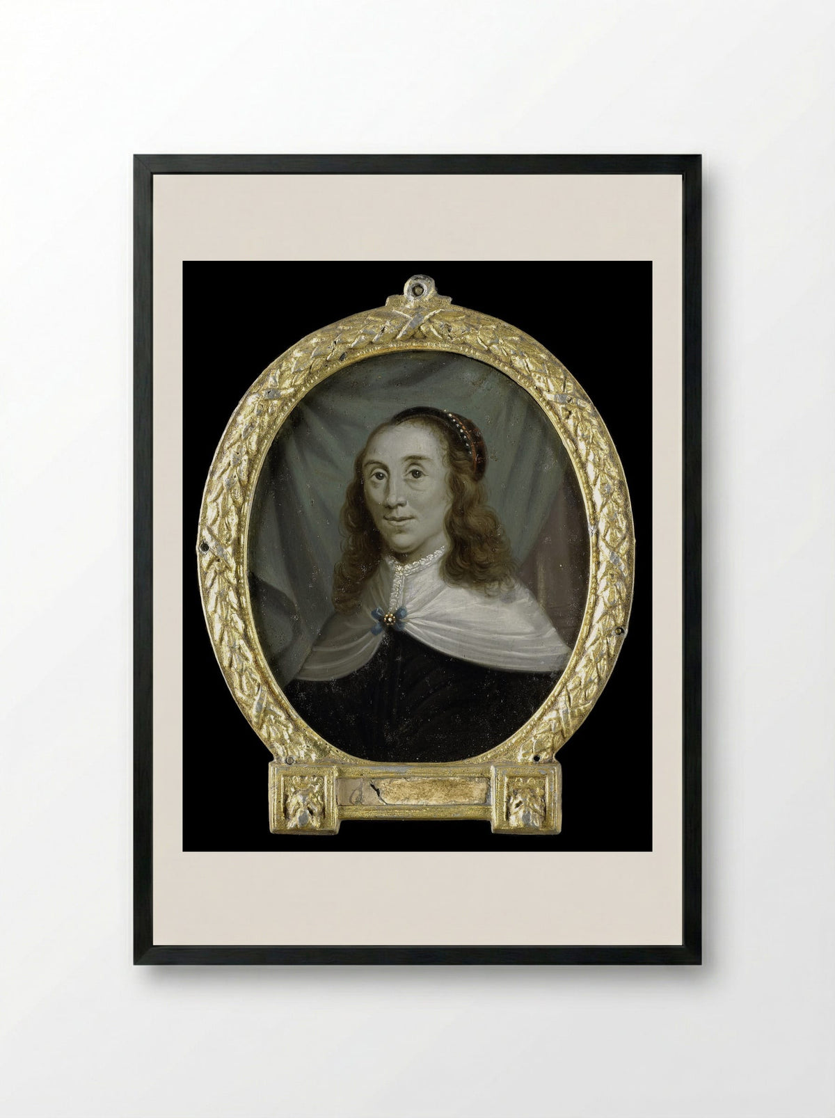 Sibylle van Griethuysen - Arnoud van Halen - Framed Print Black