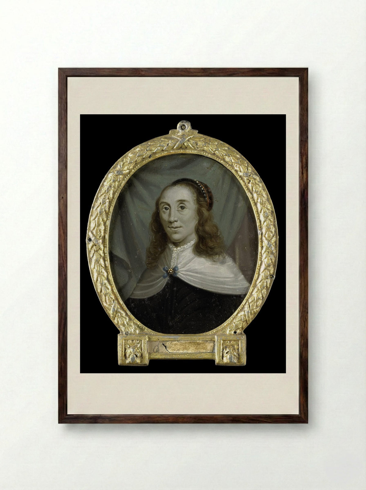 Sibylle van Griethuysen - Arnoud van Halen - Framed Print Dark Wood