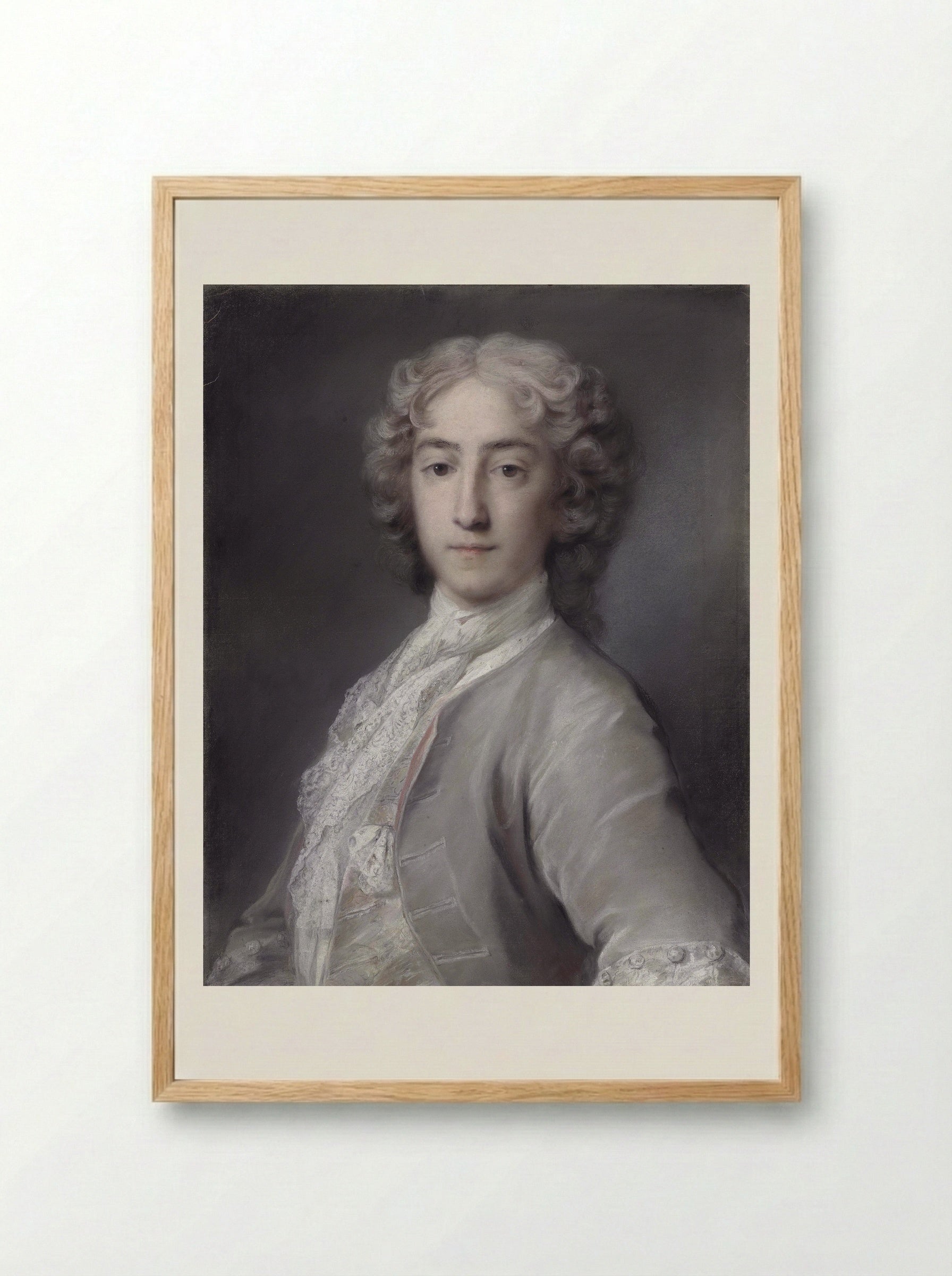 Sidney Beauclerk - Rosalba Carriera - Framed Print Wood