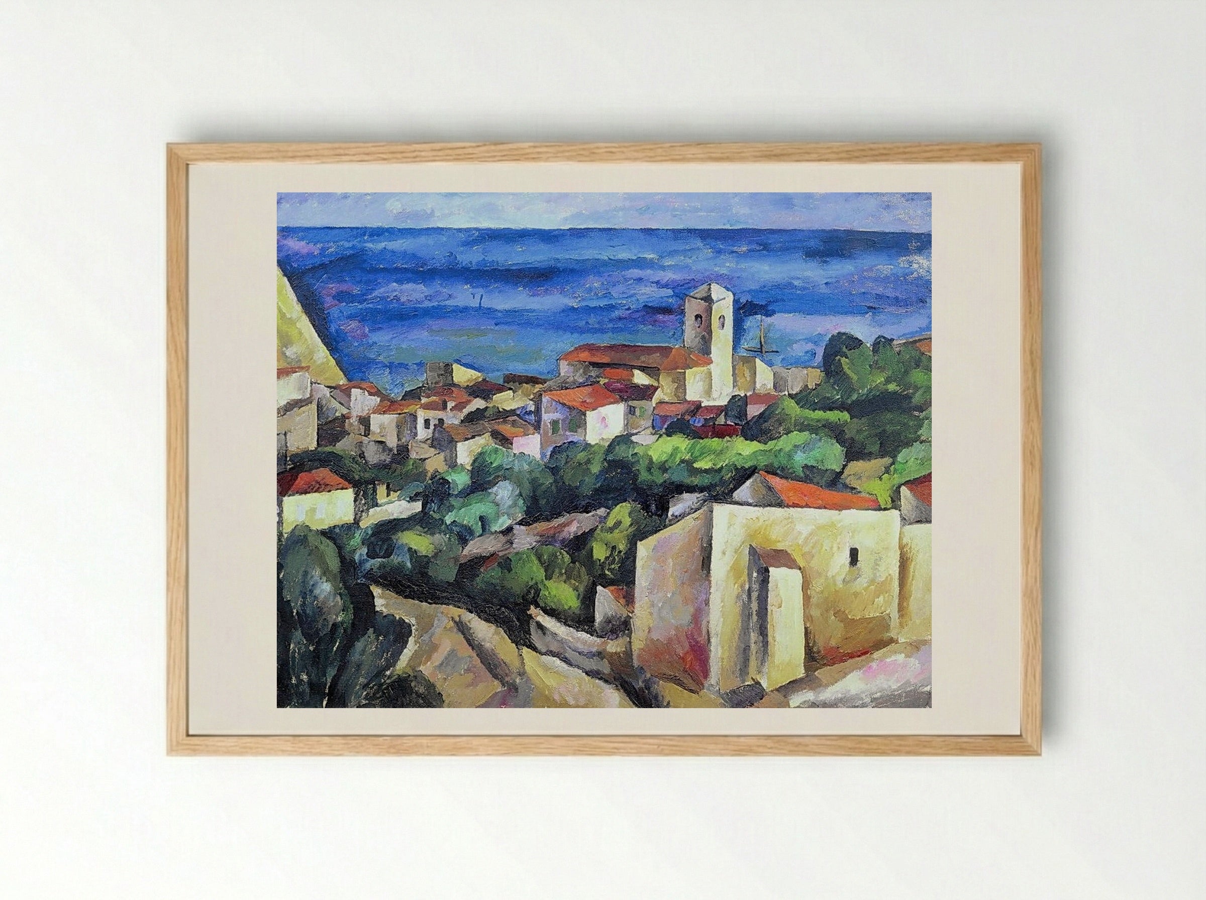 Siena - Pyotr Konchalovsky - Framed Print Wood