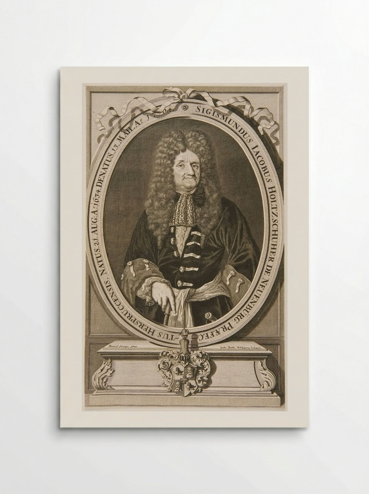 Sigismund Jakob Holzschuher - Andreas Matthäus Wolfgang - Poster
