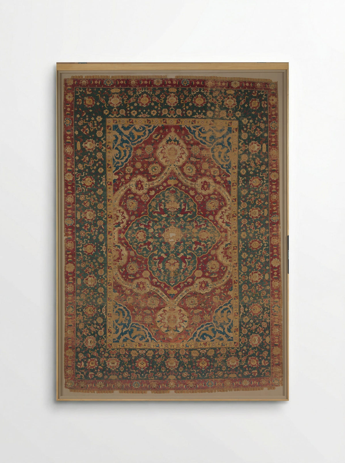Silk Kashan Carpet - Unknown Artist - Poster
