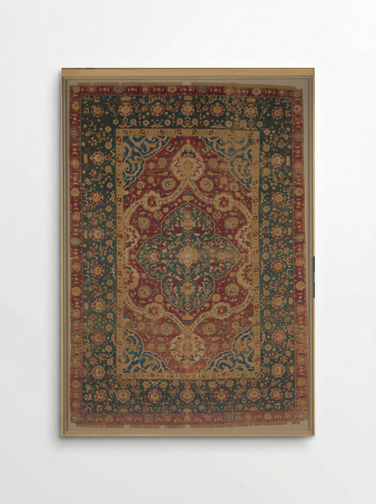 Silk Kashan Carpet - Unknown Artist - Poster
