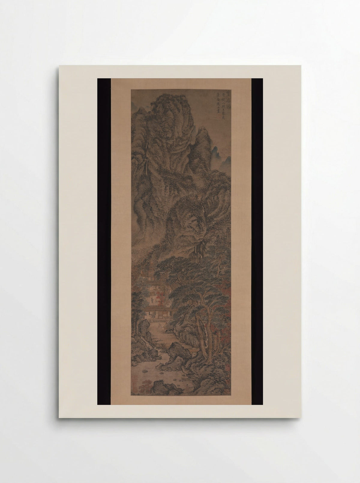 Simple Retreat - Wang Meng - Poster
