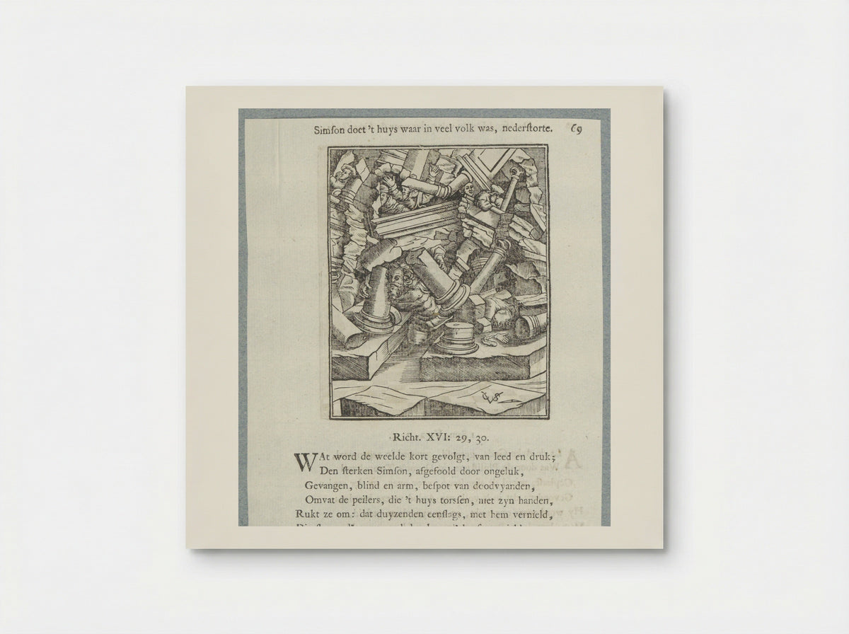 Simsons dood - Jan Klooster - Poster