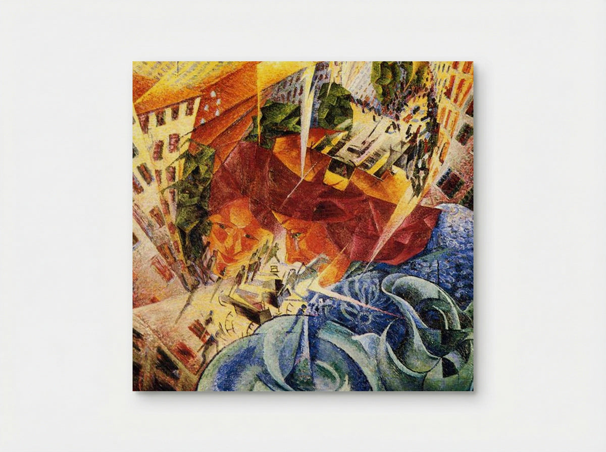 Simultaneous Visions - Umberto Boccioni - Poster