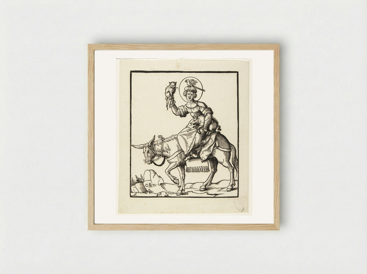 Sinte Aelwaer - Jan Ewoutsz. - Framed Print Wood