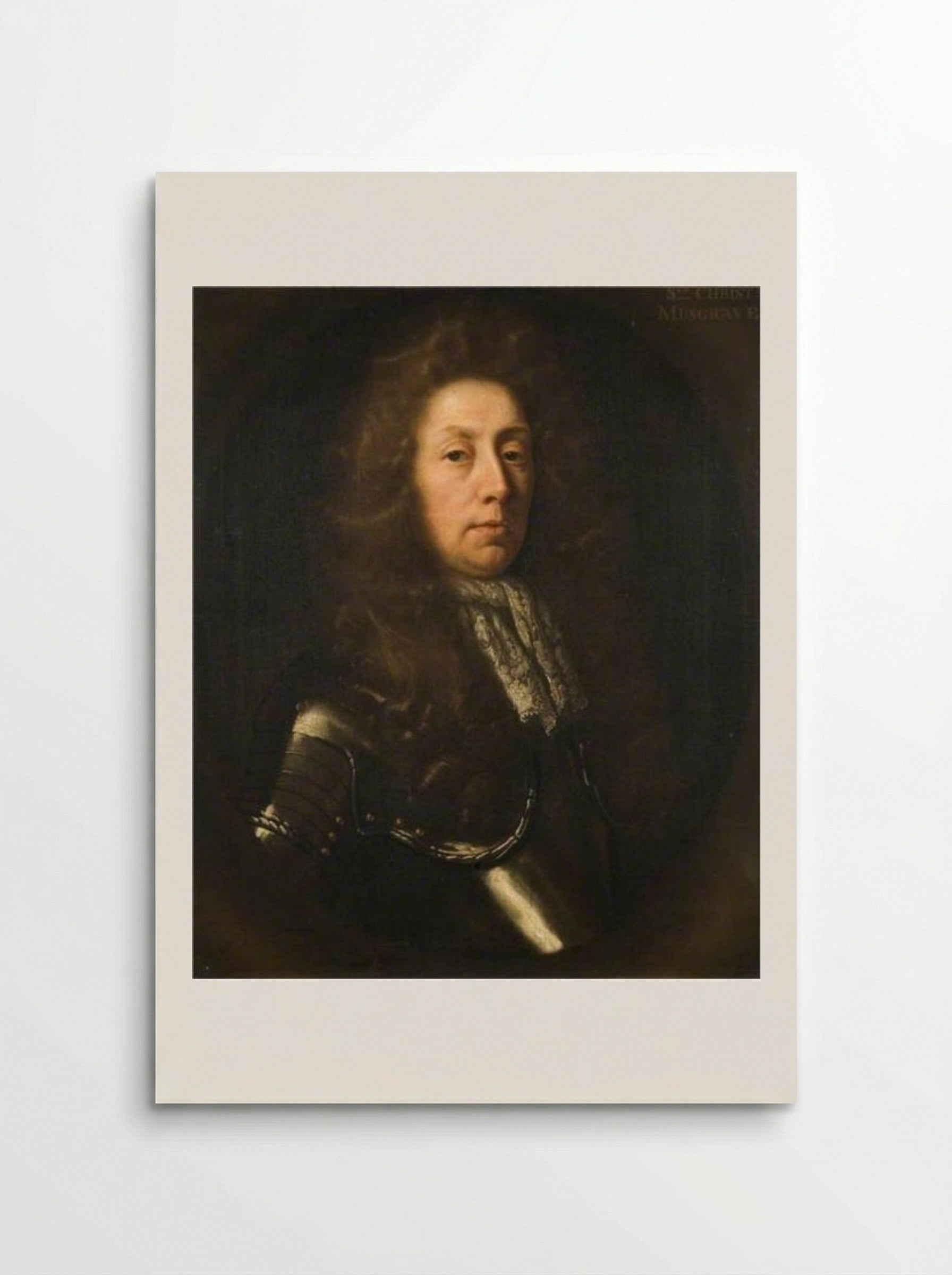 Sir Christopher Musgrave - John Riley - Poster