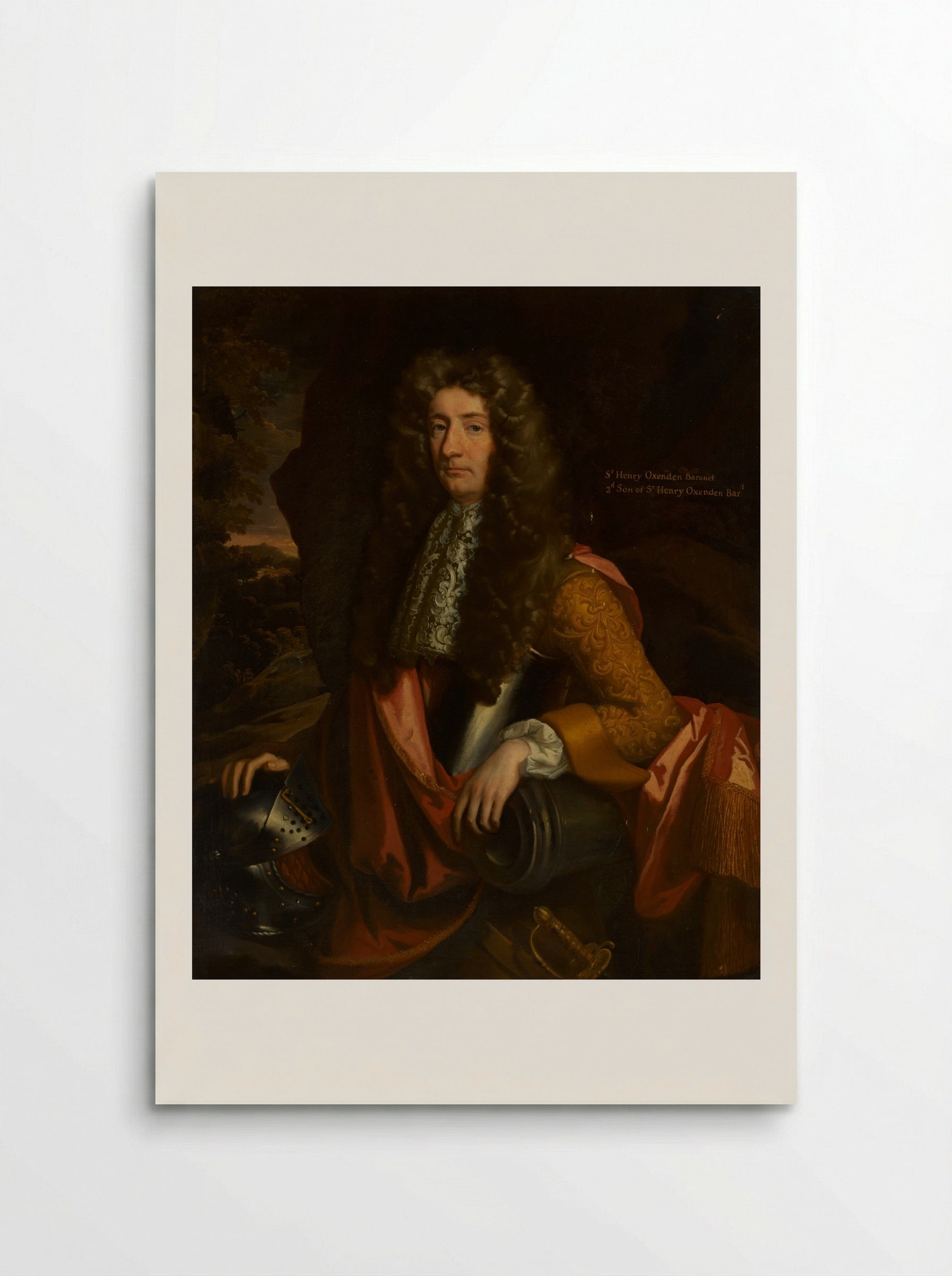 Sir Henry Oxenden, 2nd Baronet - John Riley - Poster